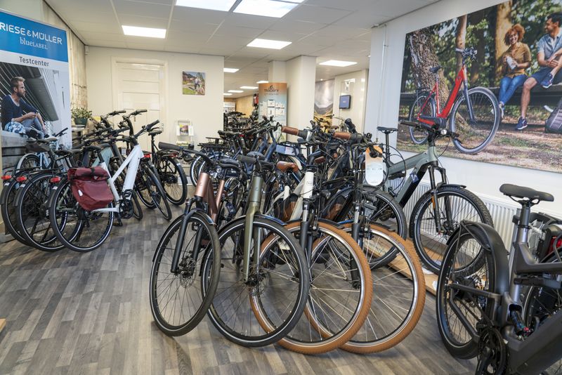 Fietsen vanuit de winkel hoek 3